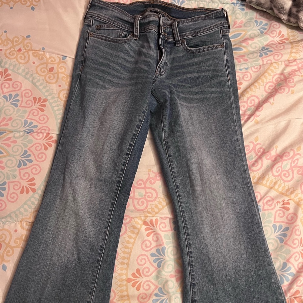 Aeropostale low rise flare jeans